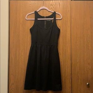 Sleeveless black dress